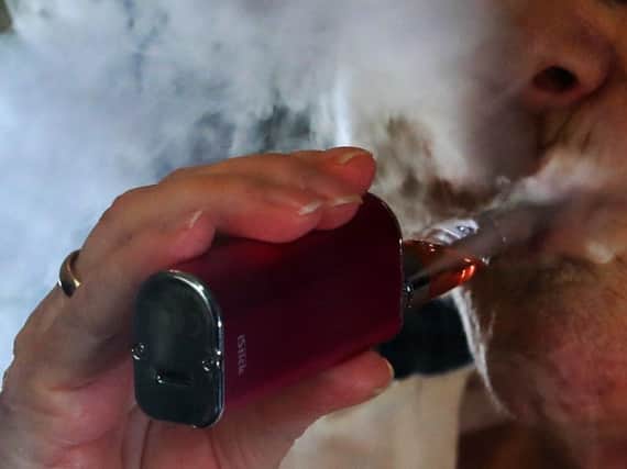 Vaping - Credit Peter Byrne/PA Wire