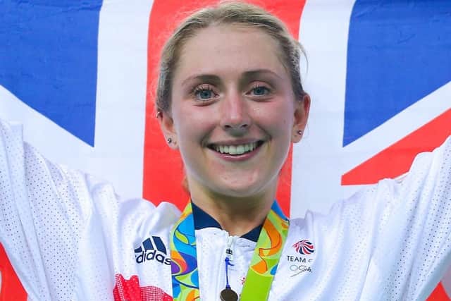 Laura Kenny has been taking tips from Jess Ennis-Hill
