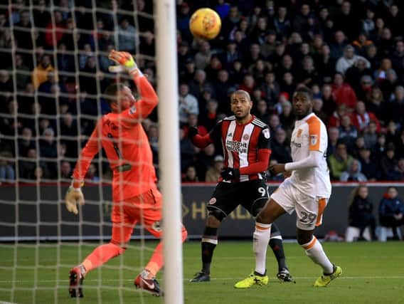 Leon Clarke scored four goals in United's win over Hull City at Bramall lane in November
