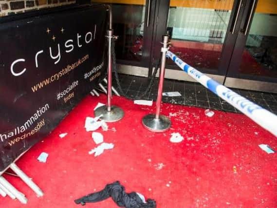Six men were stabbed at Crystal in Sheffield city centre