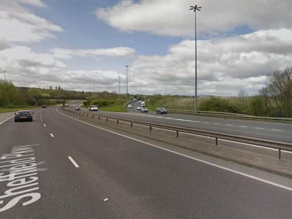 A pedestrian died in a collision on the Sheffield Parkway