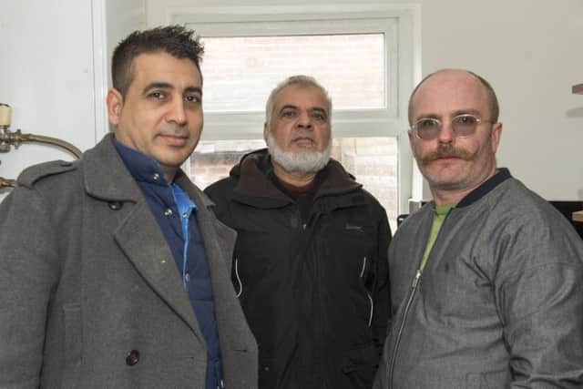 Landlords Sayid Quader, Shaukat Ali and Duncan Stafford, who oppose the selective licensing proposals