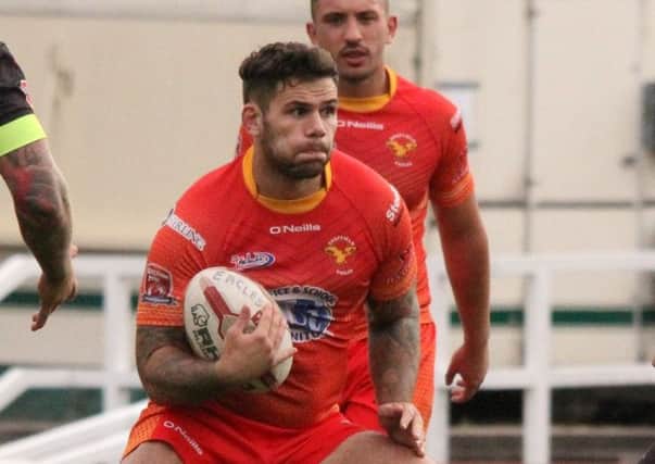 Matty James was back in the Sheffield Eagles line-up