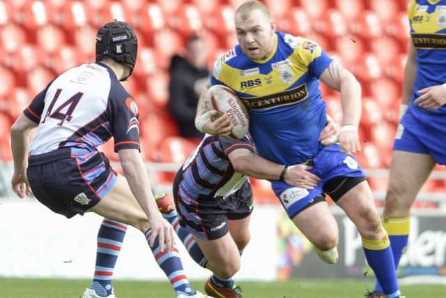 Kyle Kesik was among the try-scorers as Doncaster beat Myton Warriors in the Challenge Cup