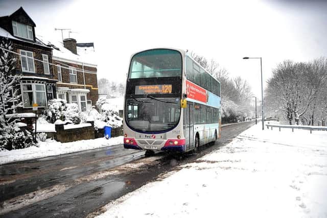 Snow could lead to a tricky commute next week.