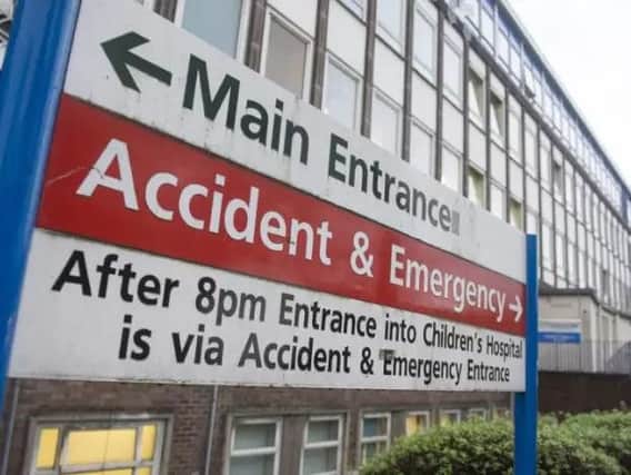 The little girl was pronounced dead after being rushed to Sheffield Children's Hospital.