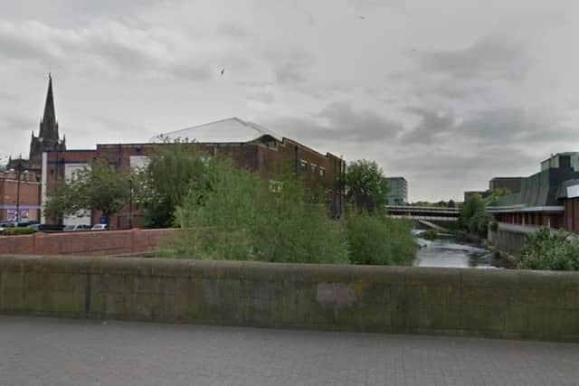 The River Don in Rotherham town centre (Photo: Google).