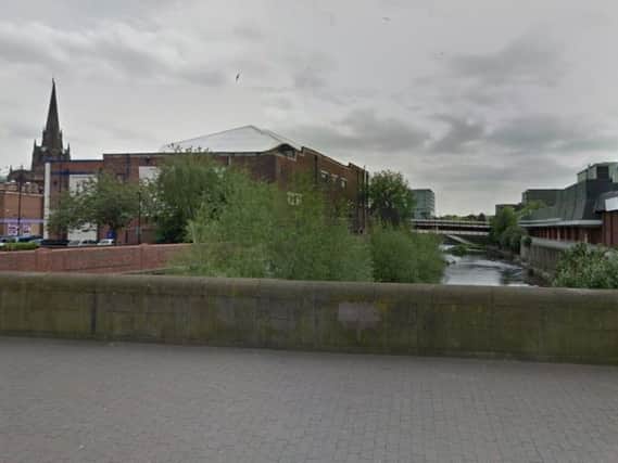 The River Don in Rotherham town centre (Photo: Google).
