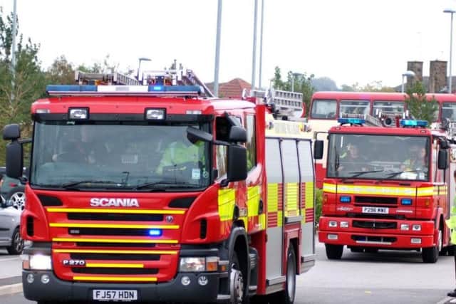 A youth club was set alight in an arson attack