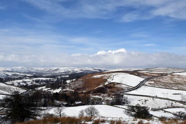 Peak district snow by Peter Wolstenholme
