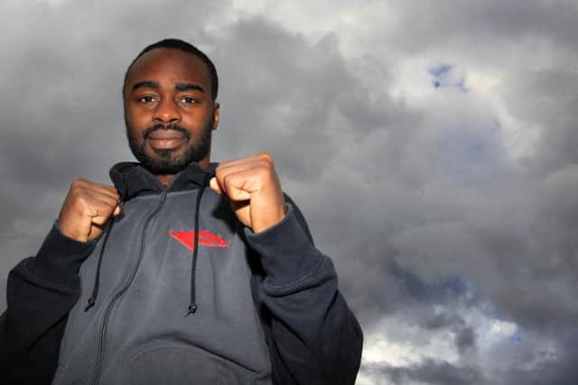 Former boxer Jerome Wilson.