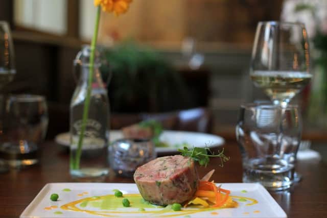 Food review at Silversmiths on Arundel Street in Sheffield. Pressed hamhock. Picture: Chris Etchells