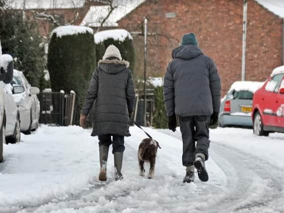 Four Rotherham schools are closed today because of snow
