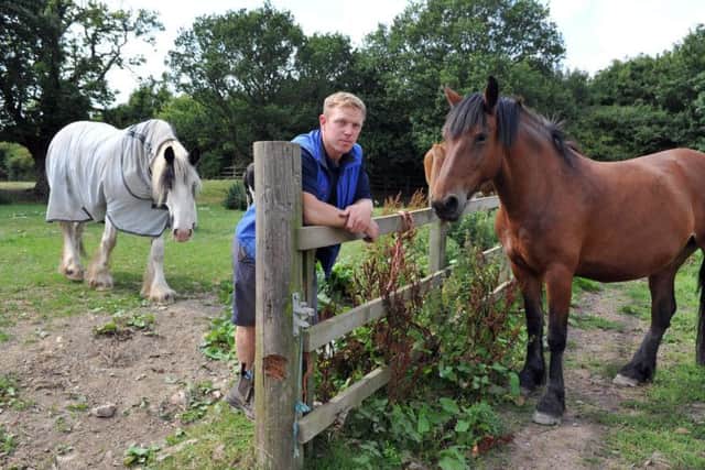 Richard Sampson, of Parklands Equestrian Centre.