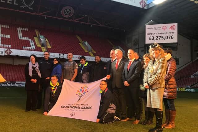 The Special Olympics GB benefited Sheffield to the tune of 3.3 million. Picture: George Torr/The Star