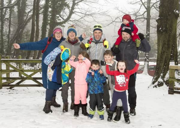 Cavendish Cancer care winter 10k in Ecclesall Woods
Team Abdy enjoy the snow