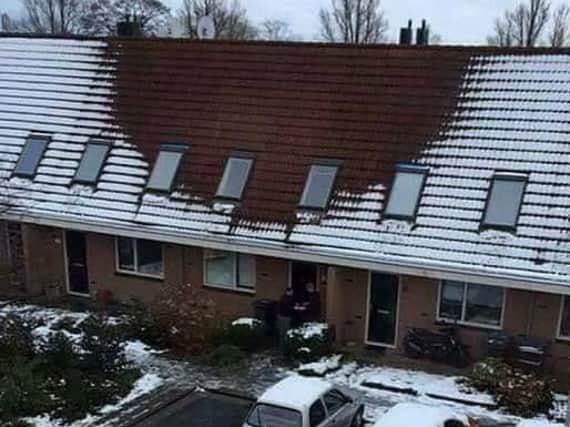 Snow on rooftops - Credit: Kingsbridge Police