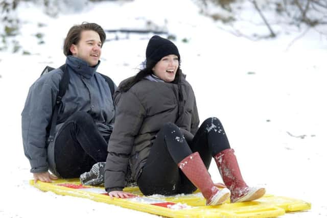 Footballers will have to find other ways to entertain themselves in the snow