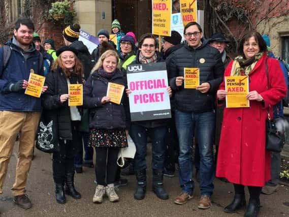 Labour councillors supporting strike action.