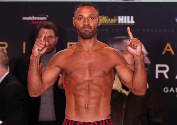 Kell Brook weighs in for his clash with Sergey Rabchenko
