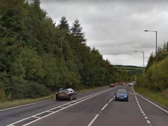 The road was closed for nearly two-and-a-half hours (photo: Google)