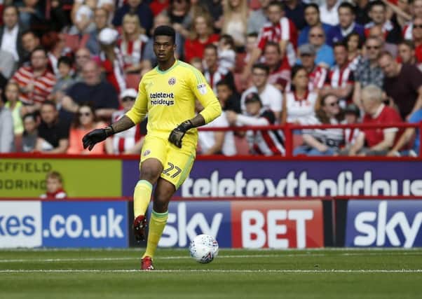 Jamal Blackman wants to become part of Sheffield United's history