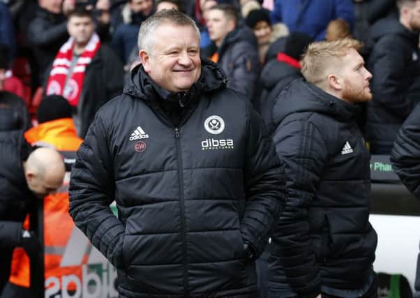 Chris Wilder admits there are areas where Sheffield United can improve: Simon Bellis/Sportimage