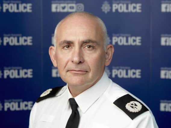 South Yorkshire Police's Assistant Chief Constable Dave Hartley.