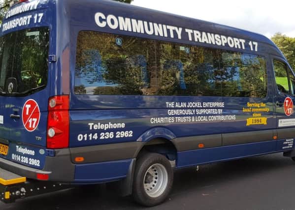 Transport 17, based in Totley, are celebrating the arrival of its newest bus, funded by the Department for Transports Community Minibus Fund.