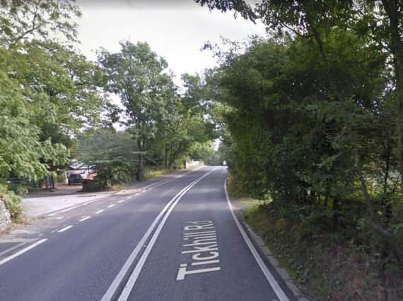 A motorcyclist died in a collision with a lorry on Tickhill Road, Maltby, yesterday