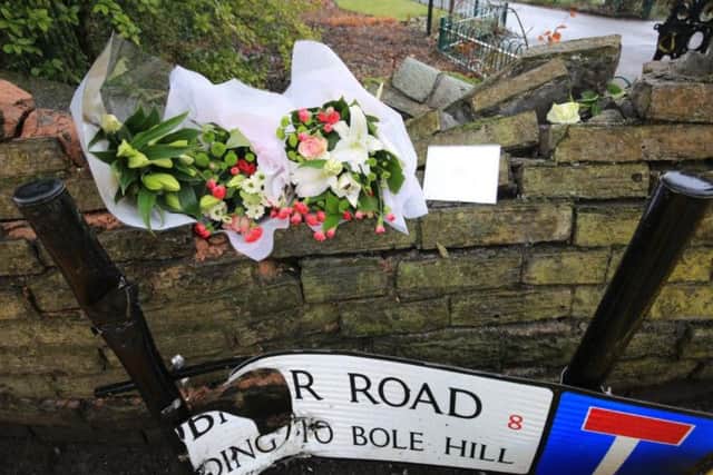 A man died in a collision at the entrance to Graves Park, Sheffield