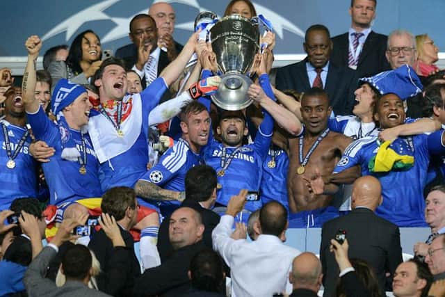 Blackman was present when Chelsea lifted the Champions League trophy