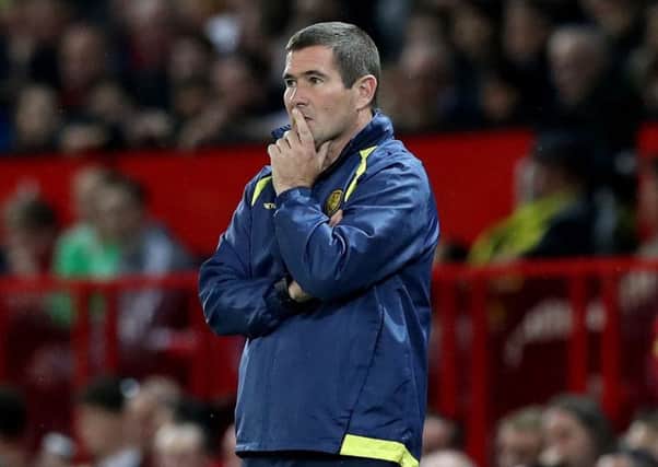 Burton Albion manager Nigel Clough was in charge of Sheffield United before returning to Staffordshire.