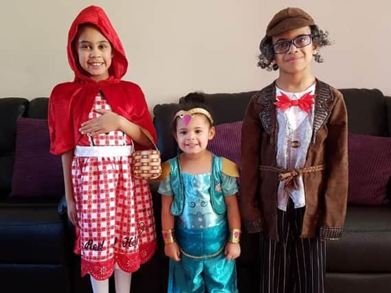 Children dressed up as their favourite characters for World Book Day