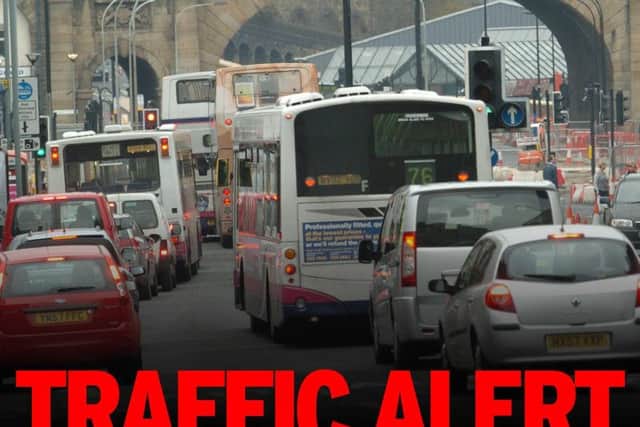 A car is currently stranded in a South Yorkshire motorway lane, after it was involved in a road traffic collision.