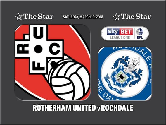 Rotherham United v Rochdale