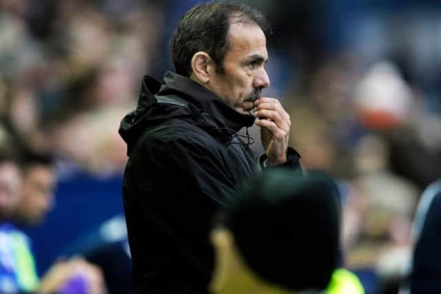 Sheffield Wednesday boss Jos Luhukay on the sidelines during Sheffield Wednesday's draw with Bolton. Picture: Steve Ellis