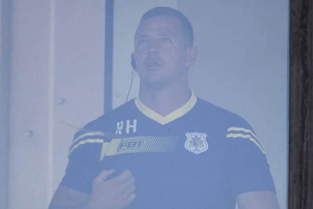Dons coach Richard Horne
