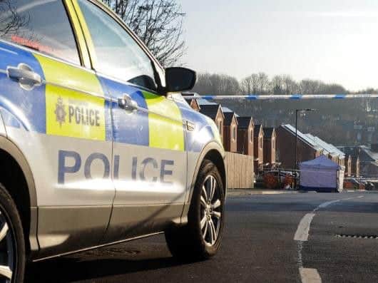 A police cordon was put in place at the spot where Jarvin Blake was stabbed last week