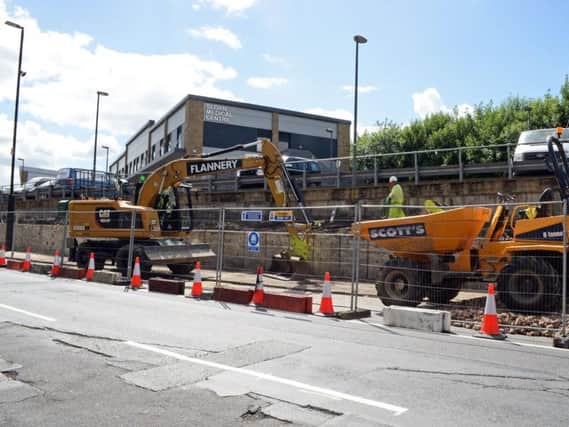 Work to widen Chesterfield Road is due to be completed in June