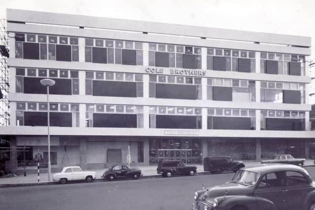 Cole Brothers - now John Lewis - in Sheffield, 1963.