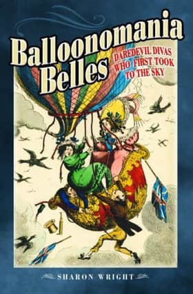 The cover of new book Balloonomania Belles, which includes the story of a woman parachutist who died in an accident at Sheffield Wednesday's ground in 1902