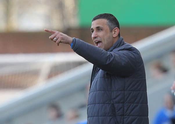Picture by Gareth Williams/AHPIX.com; Football; Sky Bet League Two; Chesterfield FC v Swindon Town; 24/03/2018 KO 15.00; Proact Stadium; copyright picture; Howard Roe/AHPIX.com; Spireites boss Jack Lester