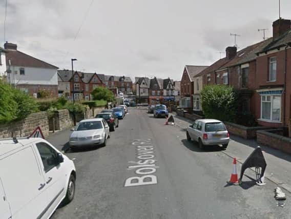 A woman was attacked in a Sheffield street