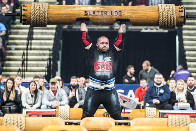 Britain's Strongest Man at the FlyDSA Arena (photo: Dean Atkins)