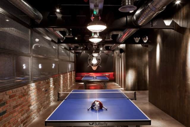 Table tennis, pool, karaoke and golf will be among the other attractions (photo: Lane7)