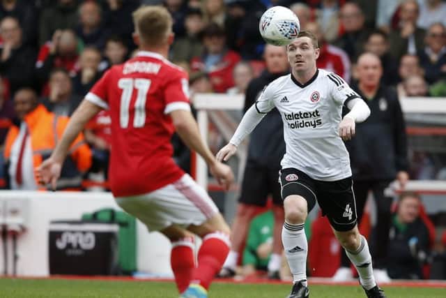 Sheffield United lost at the City Ground earlier this season, despite playing well: Simon Bellis/Sportimage