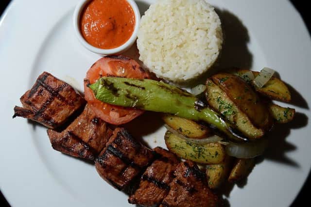 Lamb shish at Lokanta. Picture by Scott Merrylees