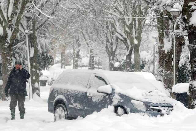An Amber warning of snow has been issued for Sheffield