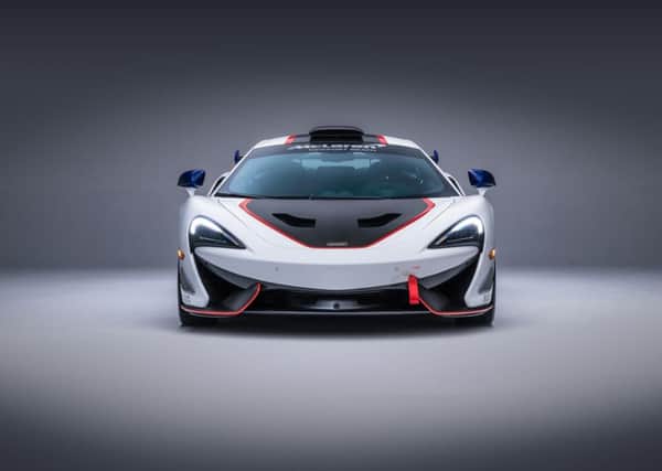 "A carbon fibre chassis is at the heart of all McLaren cars."